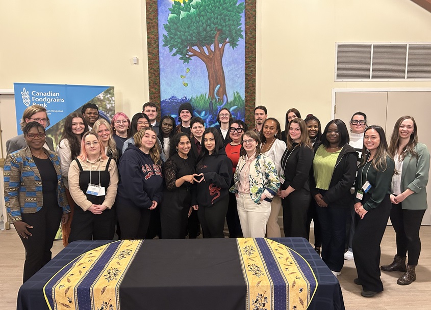 A group photo of the Hunger on the Hill Young Voices participants 2024.